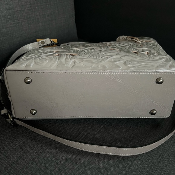 NWT PATRICIA NASH ADELINE TOTE HANDBAG TOOLED LEATHER - Picture 14 of 16